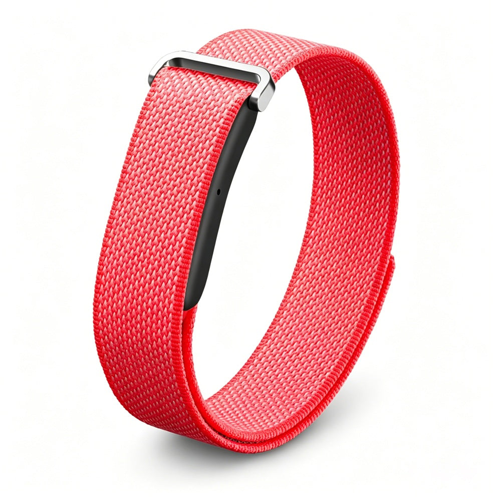 VALDUS 2026 New AIR BAND Screenless Smart Watch Supports Heart Rate Monitoring Multiple Sports Modes IP68 Waterproof Screenless Smartwatch - Berry