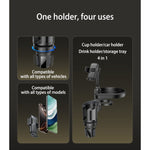 C274 720 Rotating Phone Mount 4 in 1 Multifunctional Car Cup Phone Holder