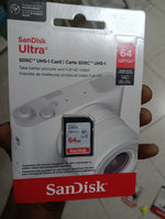 Camera Memory Card Sandisk Ultra 64gb 140mb/sec