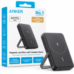 Anker MagGo Power Bank 5,000mAh with 7.5W Wireless Charging & Foldable Stand-A1618H11