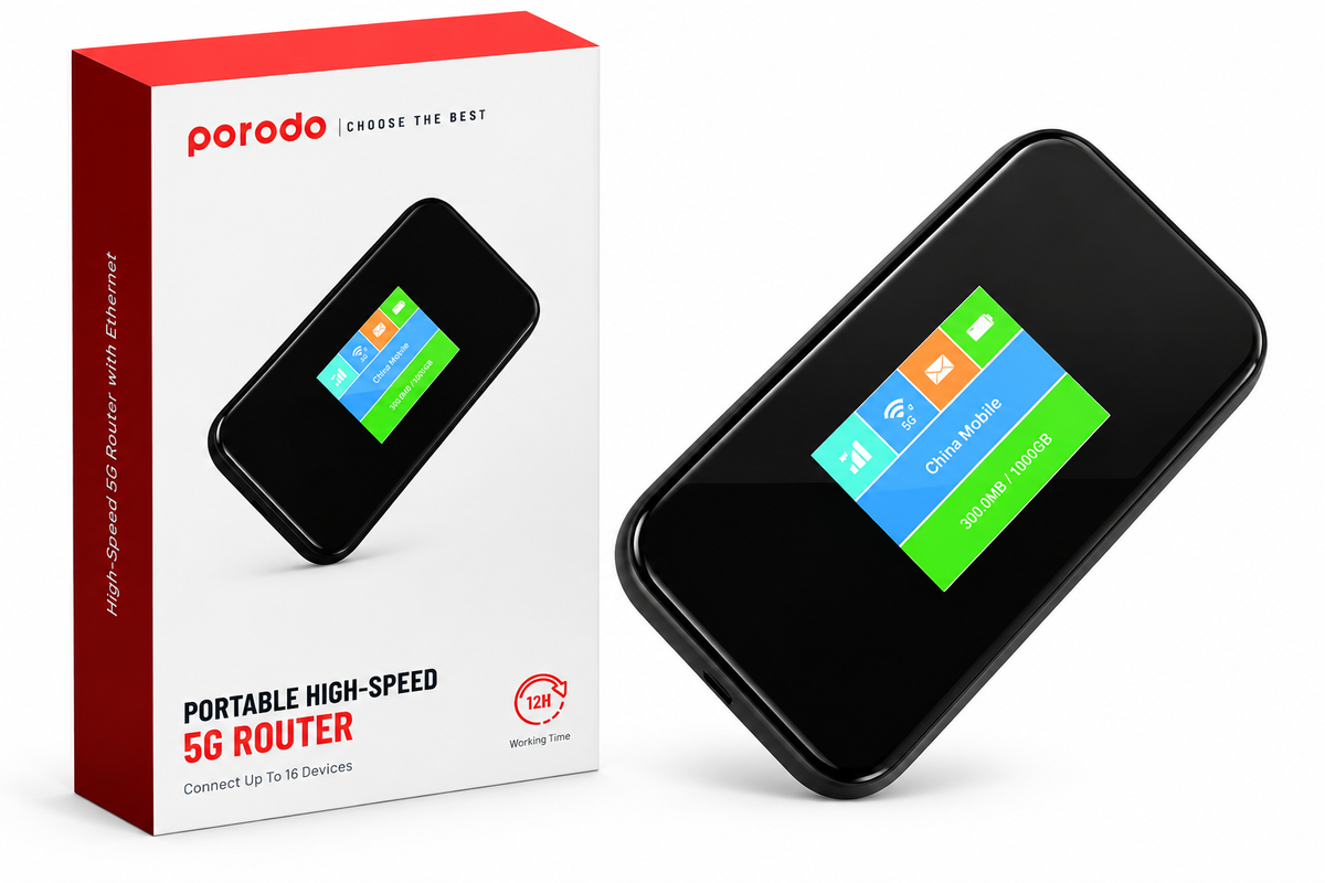Porodo Portable High-Speed 5G Router