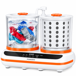 Porodo Lifestyle Launder Twin 2L Portable Mini Washing Machine - White