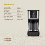 Close-Up of Interactive Touch Display on LePresso Coffee Maker
