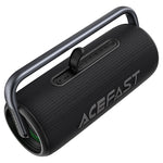 Close-up of ACEFAST K2 Pro showing handle, control panel, and rugged design for outdoor use.