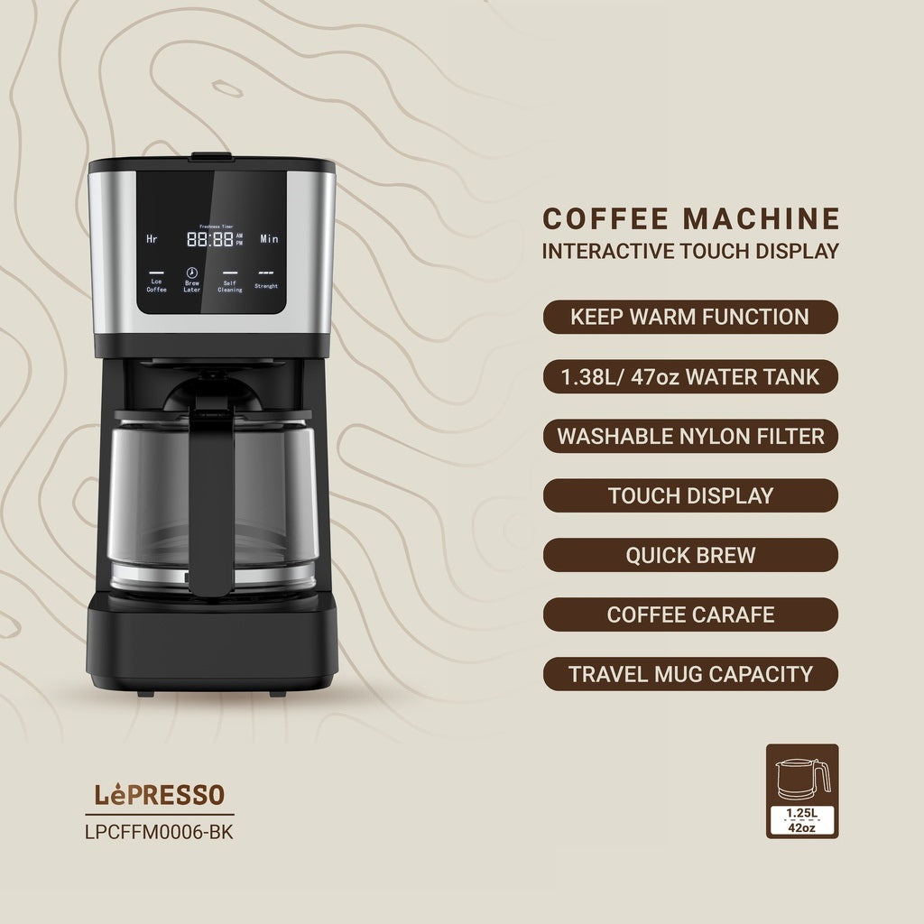 Coffee Brewer with Touch Display