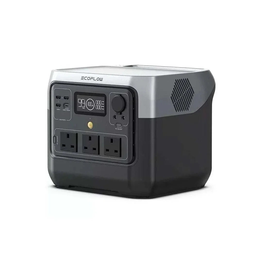 EcoFlow power station on a white background