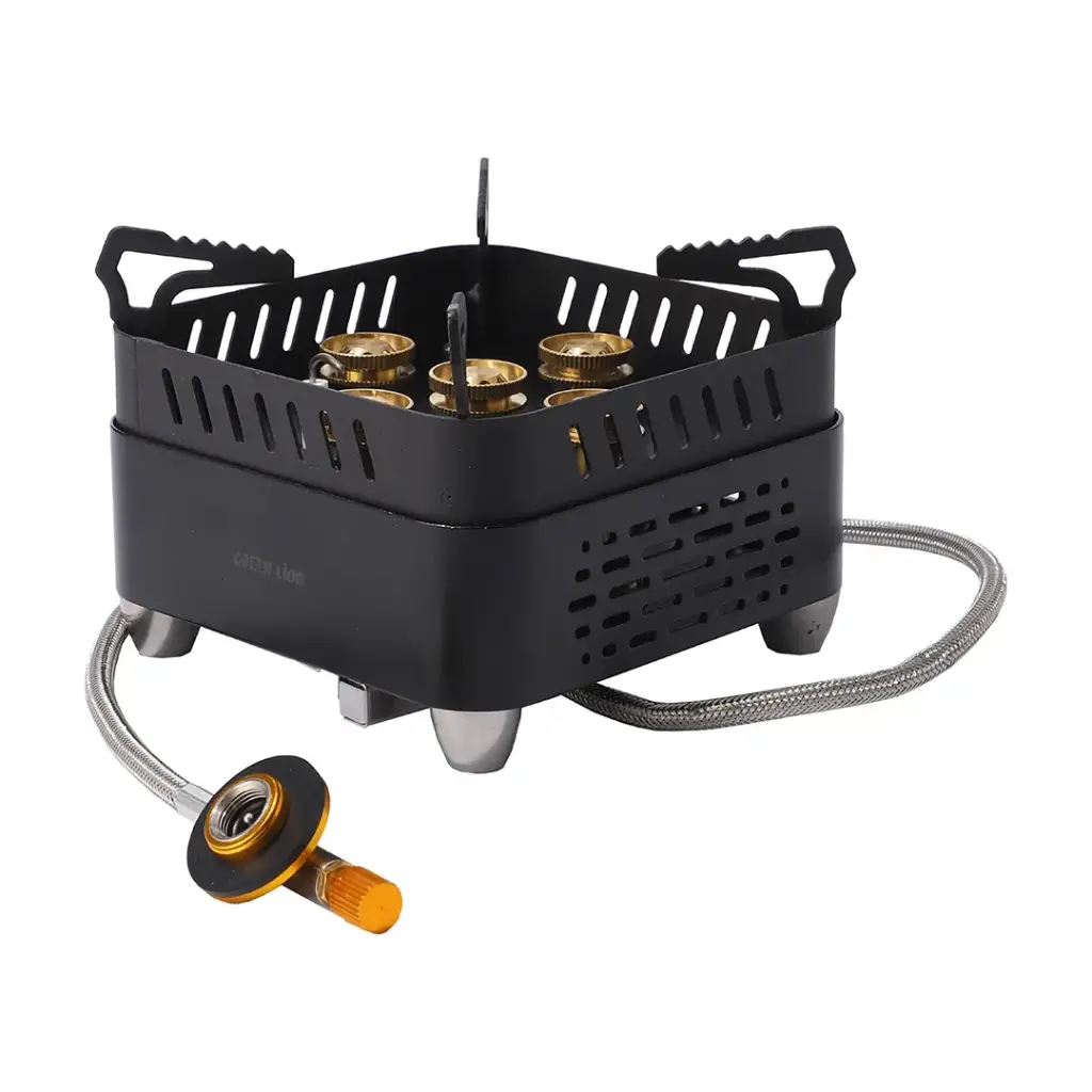 Green Lion Campfire Camp Heater - Black