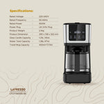 Glass Carafe Coffee Machine