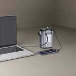 Power Bank For Laptop, Tablet, Smart Phone And More 30000Mah Pd 100W (Built-In Two-Way Cable) - Green Lion 0574