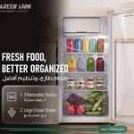 Green Lion Classic Refrigerator 83 Liters - White