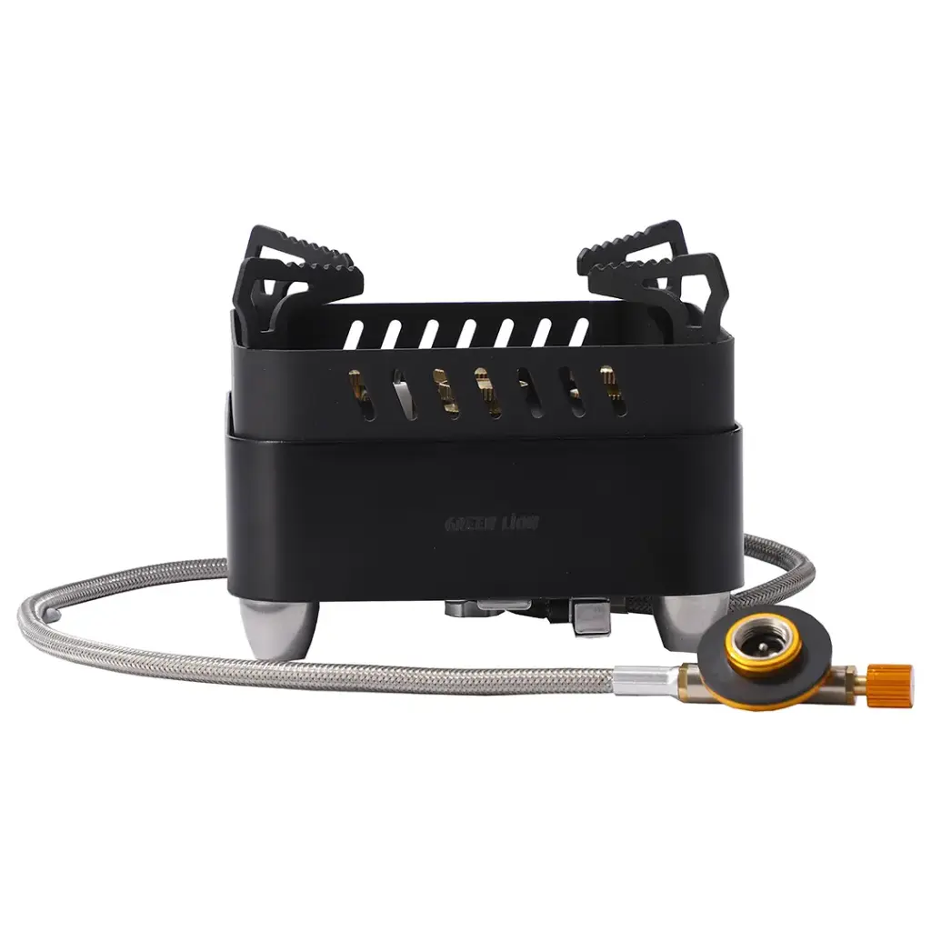 Green Lion Campfire Camp Heater - Black