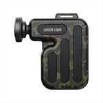 Green Lion Minion Mini Massage Gun – 4-Speed Portable Muscle Massager with LED Flashlight, Army Green 6550