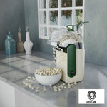 Green Lion Pop Mate Popcorn Maker 1200W – Hot Air Popcorn Machine, Oil-Free, White 8784