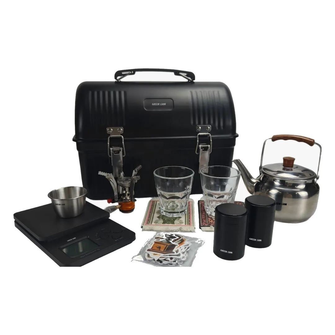 Green Lion Prestige Tea & Coffee Maker - Black