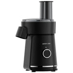 Green Lion 6-in-1 electric salad maker in black with 6 blades.	محضرة السلطة جرين ليون 6 في 1 باللون الأسود مع 6 شفرات.