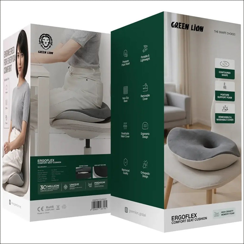 Green Lion Ergo flex Comfort Seat Cushion