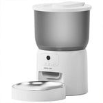 Green Lion smart pet feeder with HD camera and white finish	جهاز إطعام الحيوانات الأليفة الذكي من جرين ليون مع كاميرا HD
