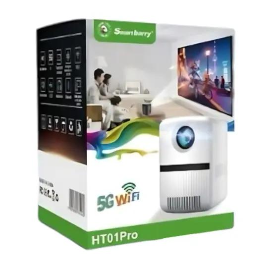 جهاز عرض أندرويد 4K HDR - سمارت باري HT01Pro