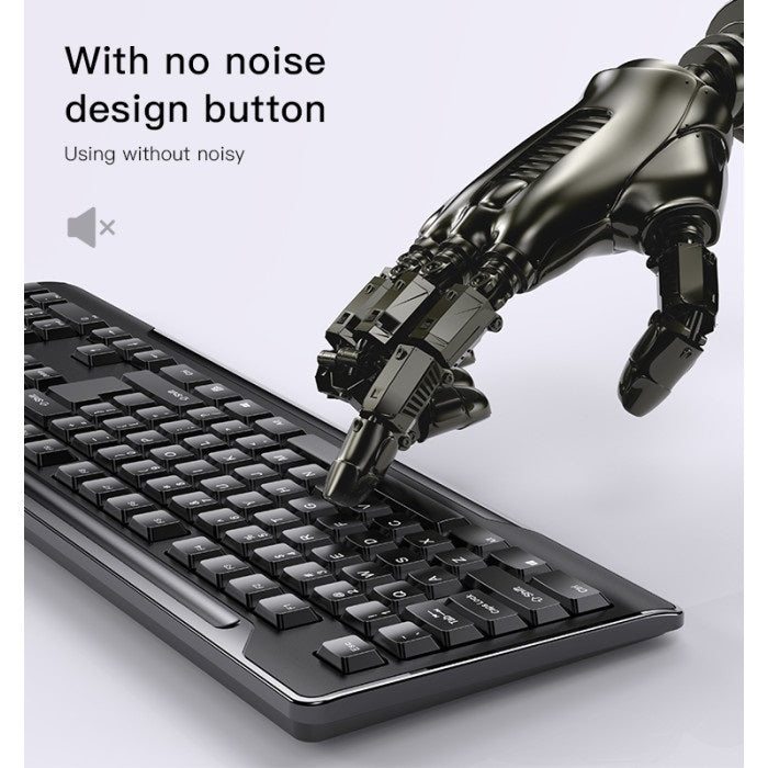 Yesido KB14 Wired Keyboard & Mouse Combo – High-Quality Desktop & Laptop Set