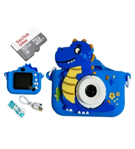 Children's Fun Camera + 32gb Memory Card - X200