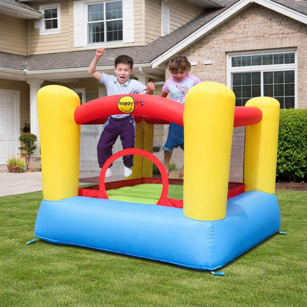 Bouncy Castle With Safety Enclosure (Air Blower Included) - Happy Hop 9003