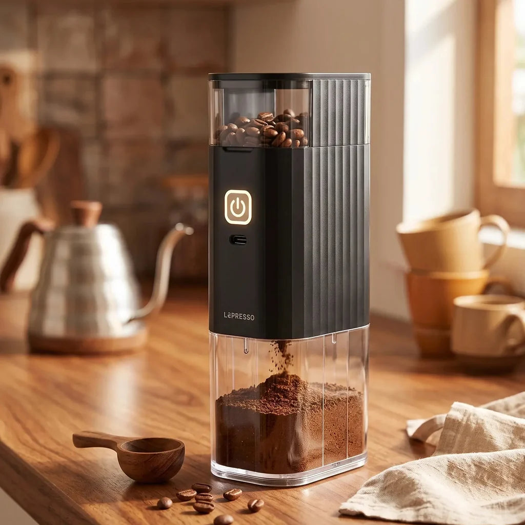 LePresso JetGrind Rechargeable Coffee Grinder