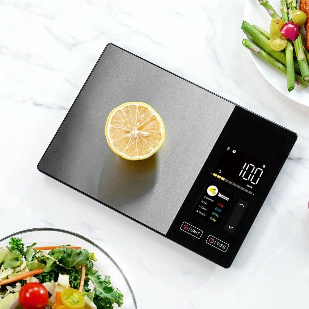 High-precision digital scale measuring 1g accuracy for baking and meal planning