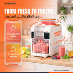 Porodo Lifestyle North Pole Ice Smoothie Machine - White / Orange