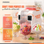 Porodo Lifestyle North Pole Ice Smoothie Machine - White / Orange