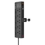 Porodo Voltguard Multi-Port Power Socket PD 20W - Black