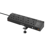 Porodo Voltguard Multi-Port Power Socket PD 20W - Black