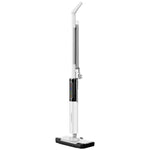 Porodo Lifestyle RapidSteam touch control steam mop in sleek white with 5m power cord."