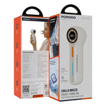 Porodo Chillo Breeze pocket turbo fan packaging on a white background