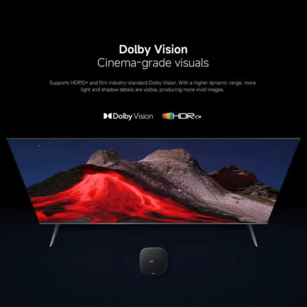 جهاز شاومي تي في بوكس S (الجيل الثالث) مشغل وسائط 4K الترا اتش دي للبث التدفقي