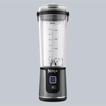 Ninja blender on a gray background