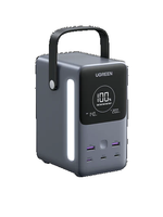 UGREEN power station with digital display on a white background