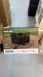Green Lion Campfire Camp Heater - Black