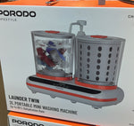 Porodo Lifestyle Launder Twin 2L Portable Mini Washing Machine - White