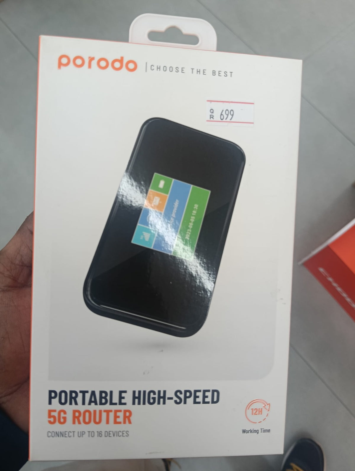 Porodo Portable High-Speed 5G Router