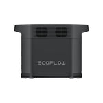 Black EcoFlow device on a white background