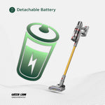 Green Lion GV-450 Cordless Vacuum Cleaner - Gray & Gold
