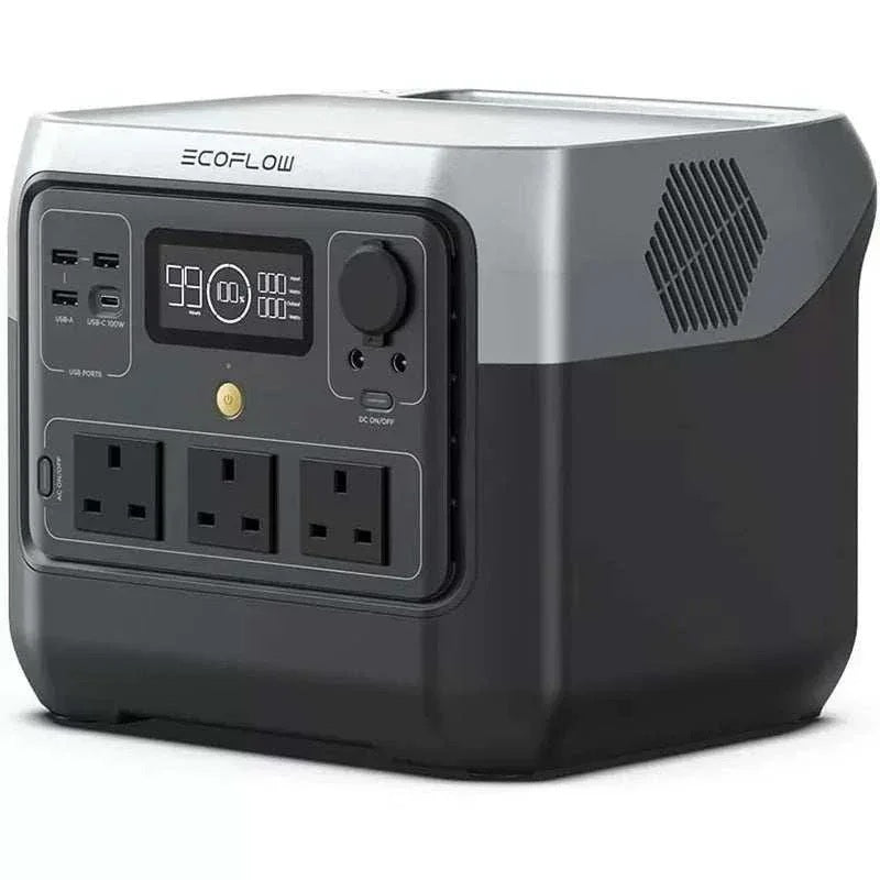 EcoFlow power station on a white background