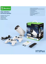 "HT5Plus Android projector mirroring smartphone screen via WiFi"