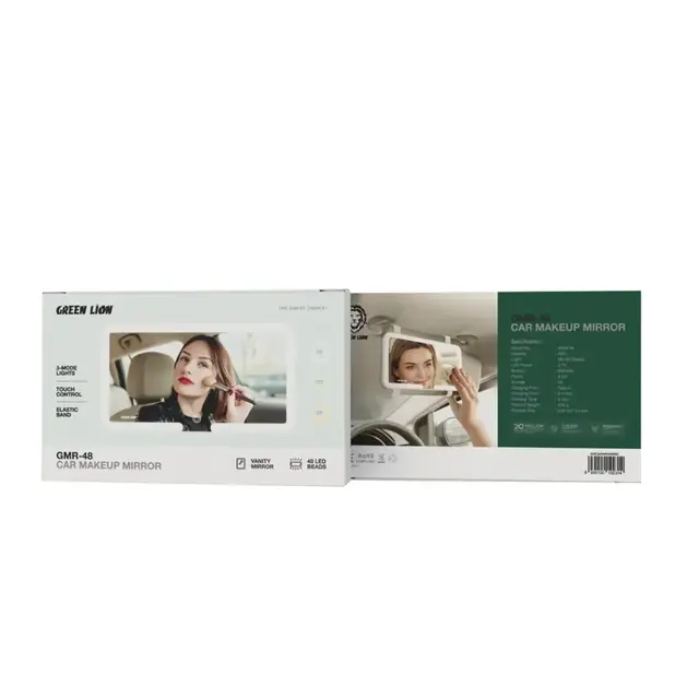 مرآة مكياج السيارة Green Lion GMR-48 - بيج