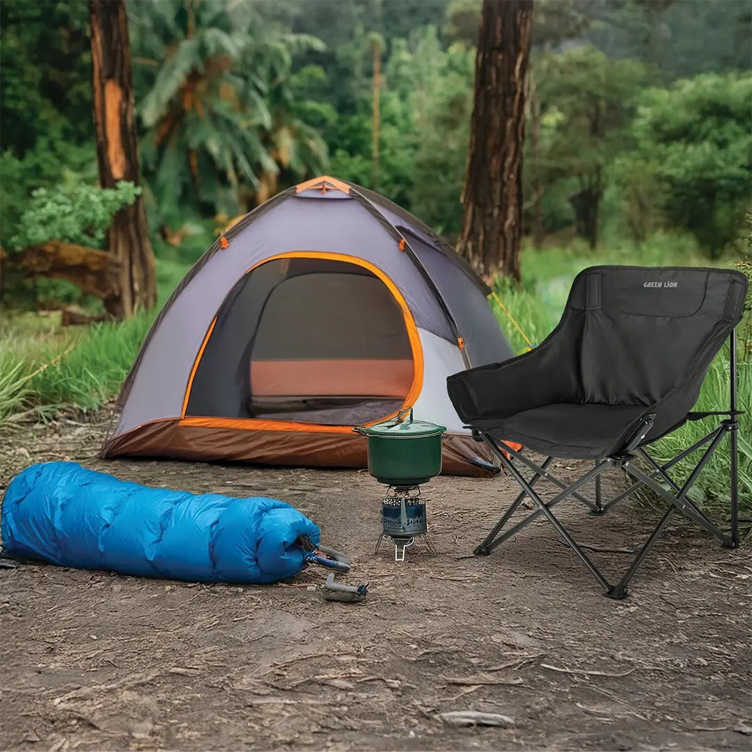 Green Lion Ranger Foldable Camping Chair