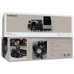 Le'Presso tamping station packaging on a white background
