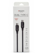 Yesido CA175 60W Fast Charging Type-C to Type-C Cable 1M – Charging & Data Sync