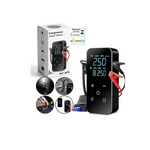 Compressor de Ar Portátil B&G Digital USB-C para Carro Moto Bicicleta