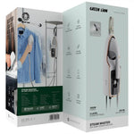 Green Lion Steam Master packaging with product image and specifications on a white background