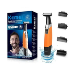 ماكينة حلاقة رجالية (تلتصق بالبشرة لحلاقة دقيقة) - Kemei km-1910